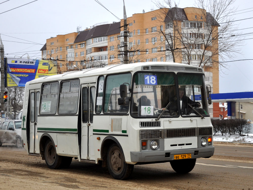 Тульская область, ПАЗ-32054 № ВЕ 129 71