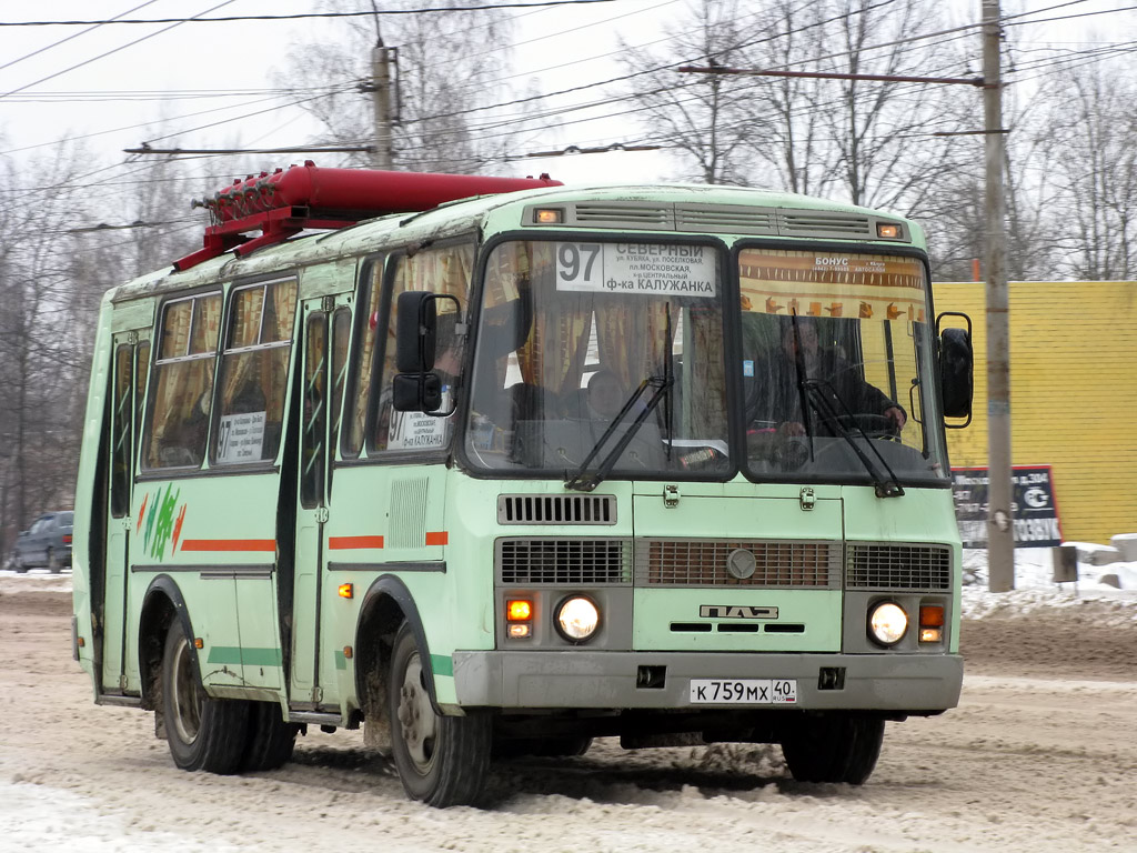 Калужская область, ПАЗ-32054 № К 759 МХ 40