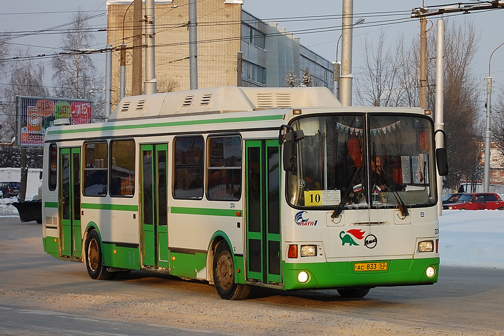 Новгородская область, ЛиАЗ-5256.57 № 374