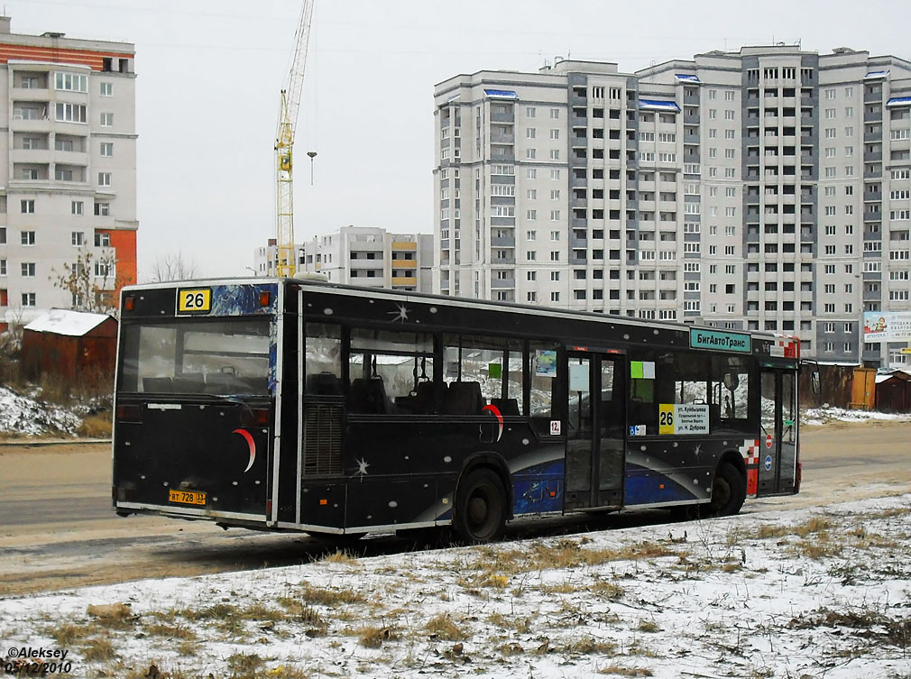 Уладзімірская вобласць, MAN A10 NL202 № ВТ 728 33