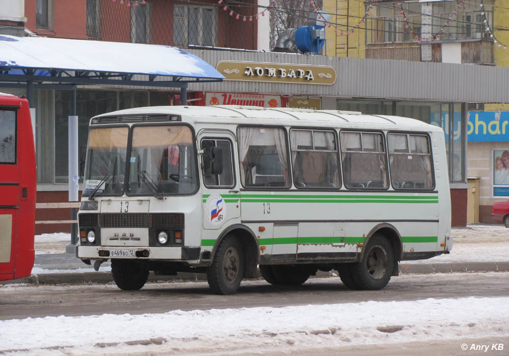 Марий Эл, ПАЗ-3205-110 № 13