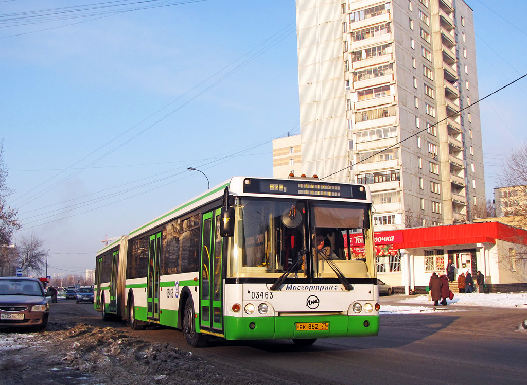 Москва, ЛиАЗ-6213.20 № 03463