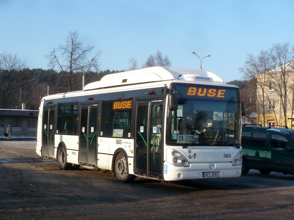 Литва, Irisbus Citelis 10.5M CNG № 563