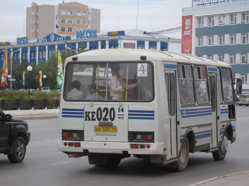 Саха (Якутия), ПАЗ-32054 № КЕ 020 14