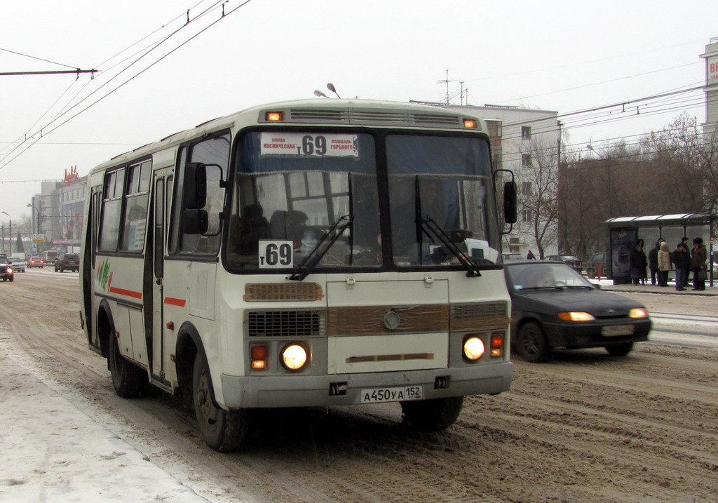 Нижегородская область, ПАЗ-32054 № А 450 УА 152