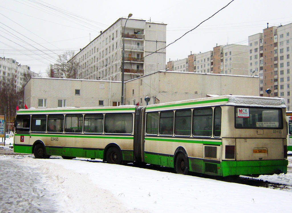 Москва, Ikarus 435.17 № 03493