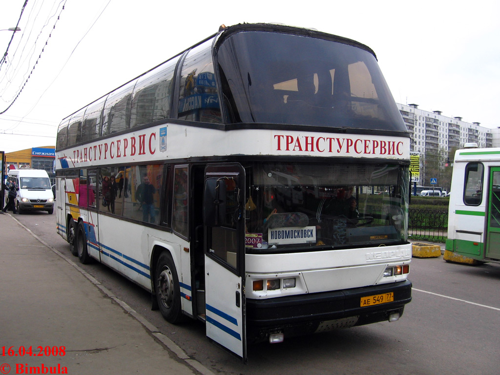 Москва, Neoplan N122/3 Skyliner № 015