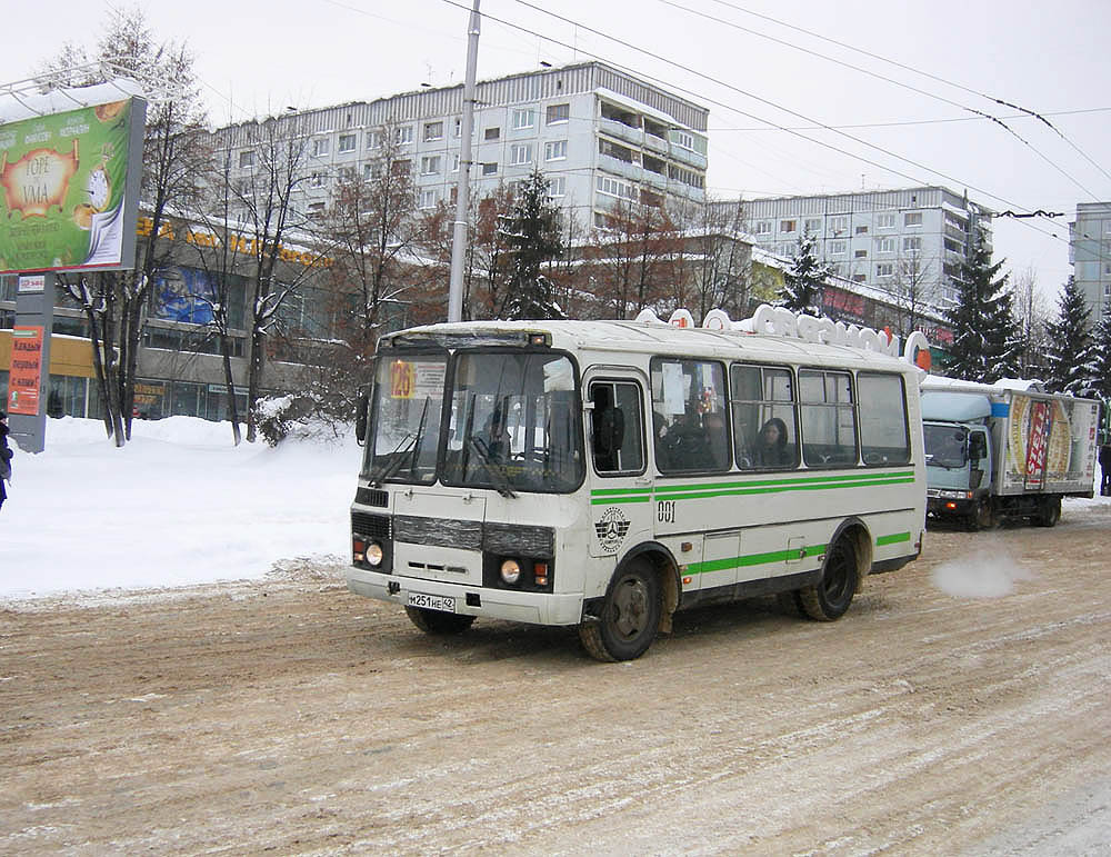 Кемеровская область - Кузбасс, ПАЗ-32053 № 001