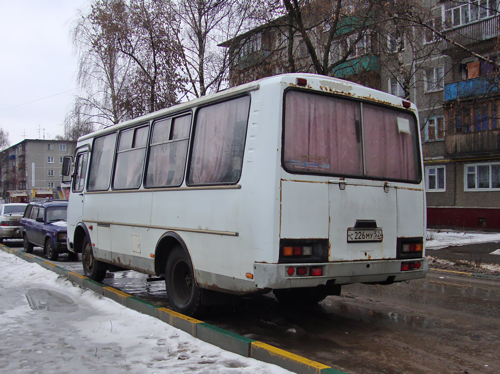 Нижегородская область, ПАЗ-3205-110 № С 226 МУ 52