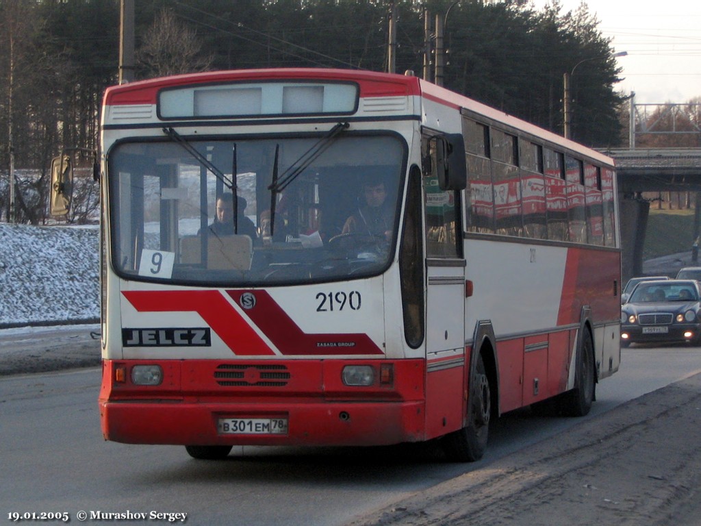 Санкт-Петербург, Jelcz 120M № 2190