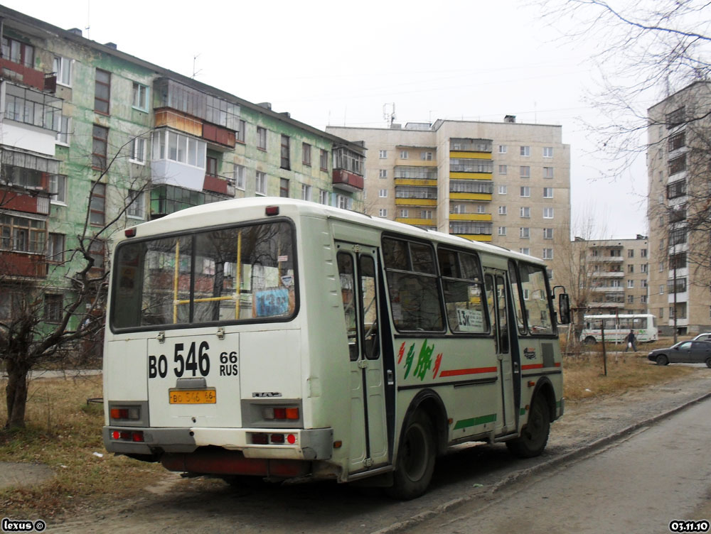 Свердловская область, ПАЗ-32054 № ВО 546 66