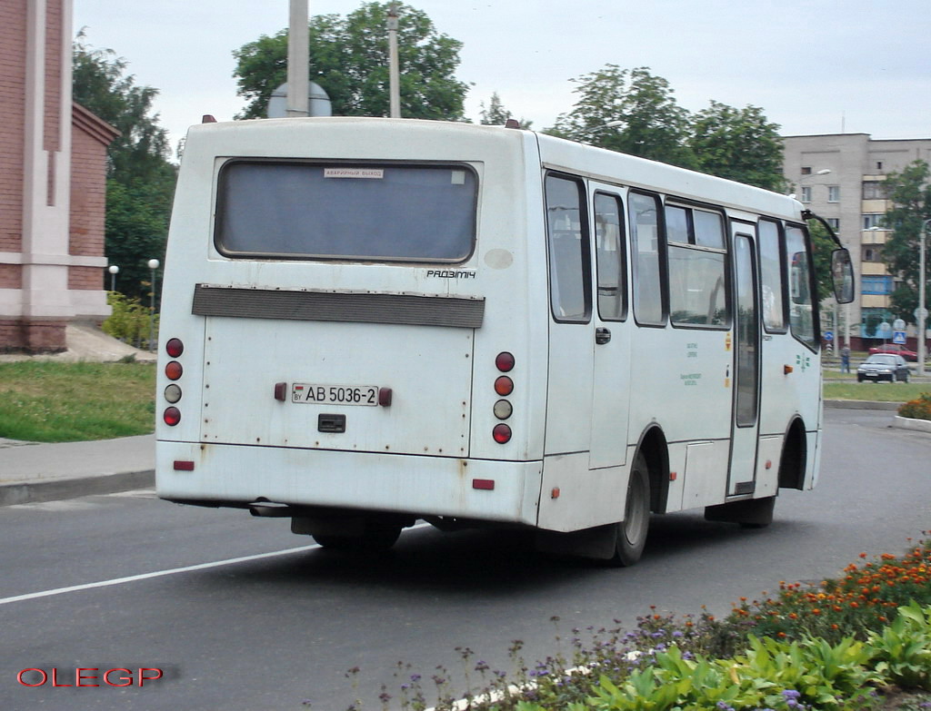 Витебская область, ГАРЗ А0921 "Радимич" № АВ 5036-2