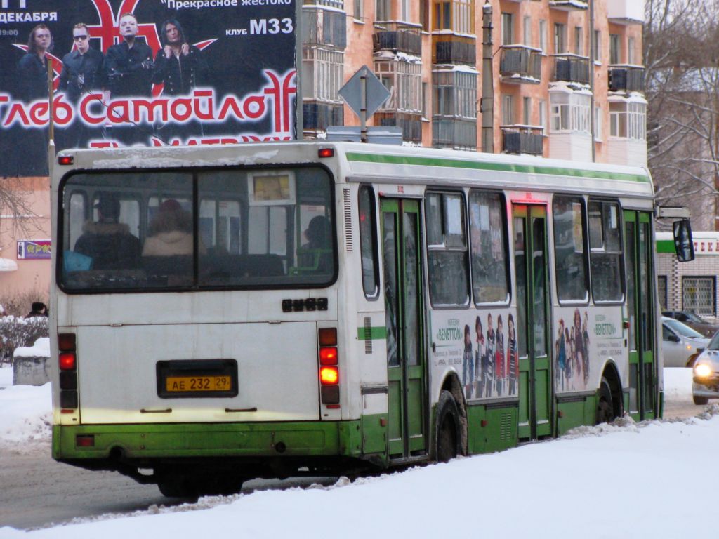 Архангельская область, ЛиАЗ-5256.40 № АЕ 232 29