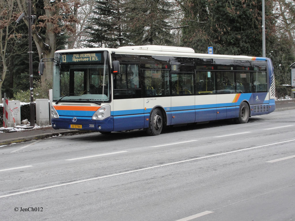 Люксембург, Irisbus Citelis 12M № 233