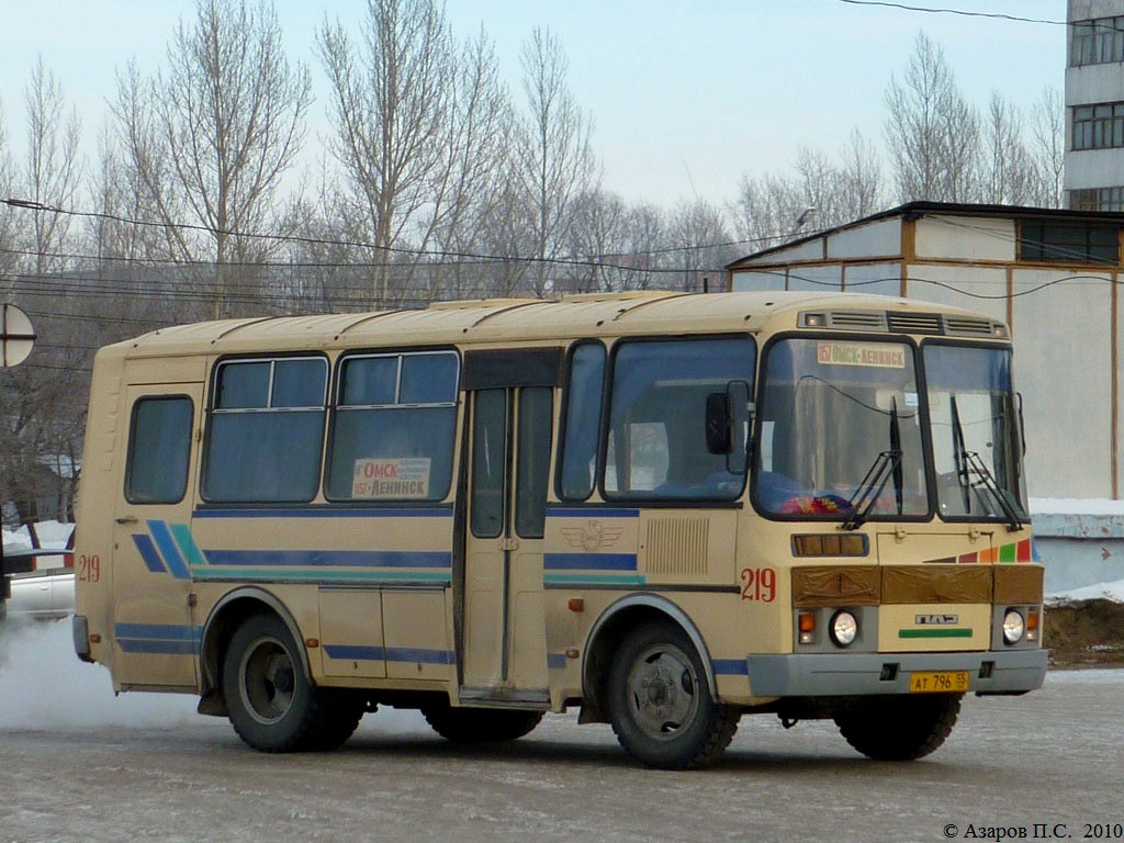 Omsk region, PAZ-32053 № 219
