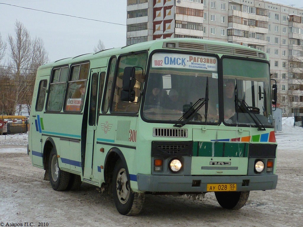 Omsk region, PAZ-32053 Nr. 301