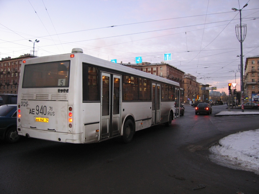 Санкт-Петербург, ЛиАЗ-5256.25 № 3125