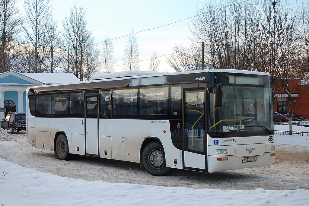 Санкт-Петербург, MAN A72 Lion's Classic SÜ283 № 1615