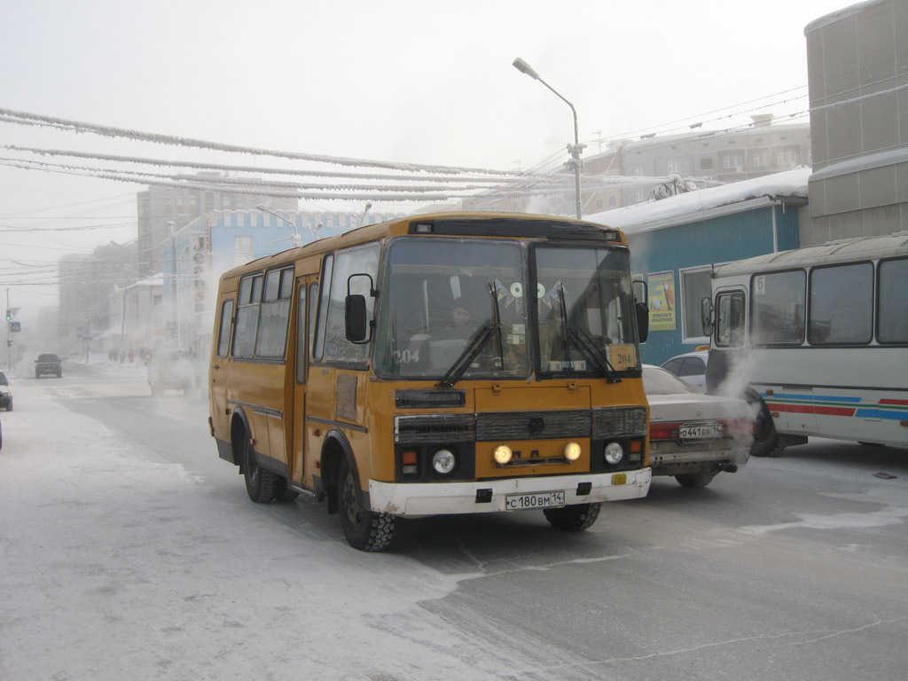 Саха (Якутия), ПАЗ-32053-60 № С 180 ВМ 14