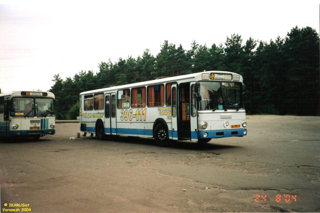 Воронежская область, Mercedes-Benz O307 № АК 999 36