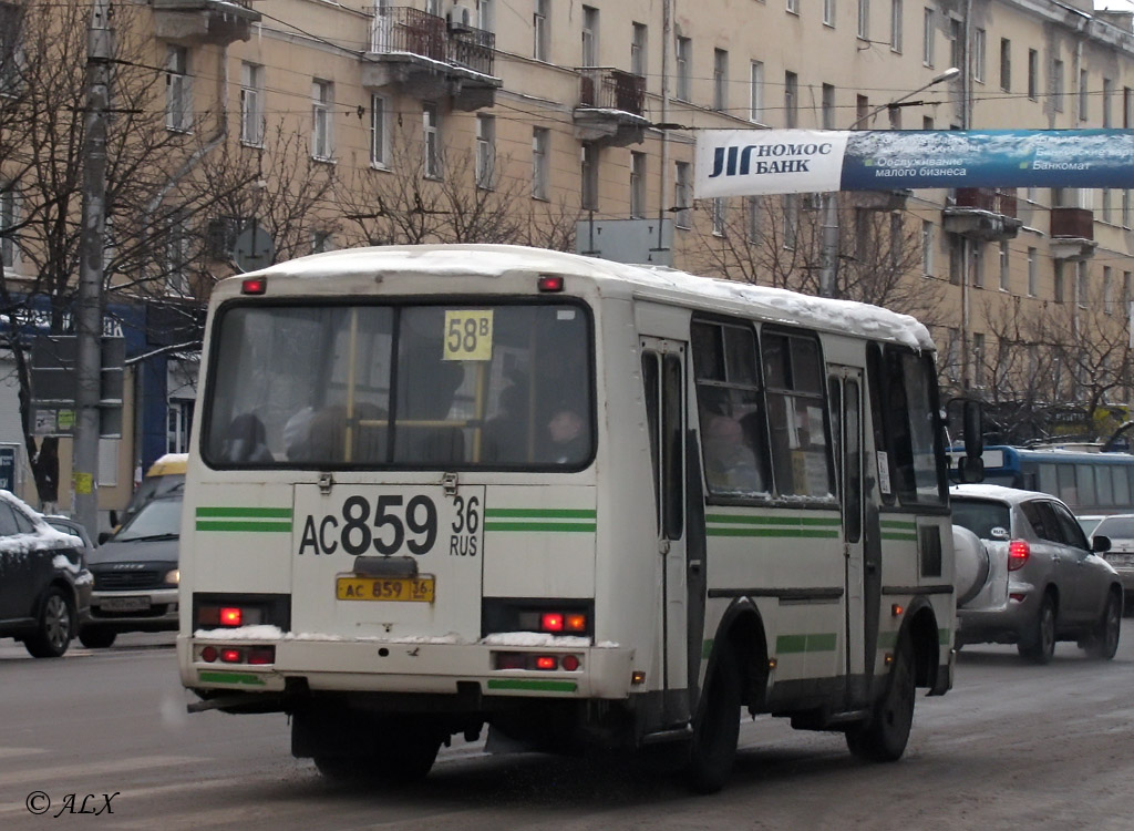 Воронежская область, ПАЗ-32054 № АС 859 36