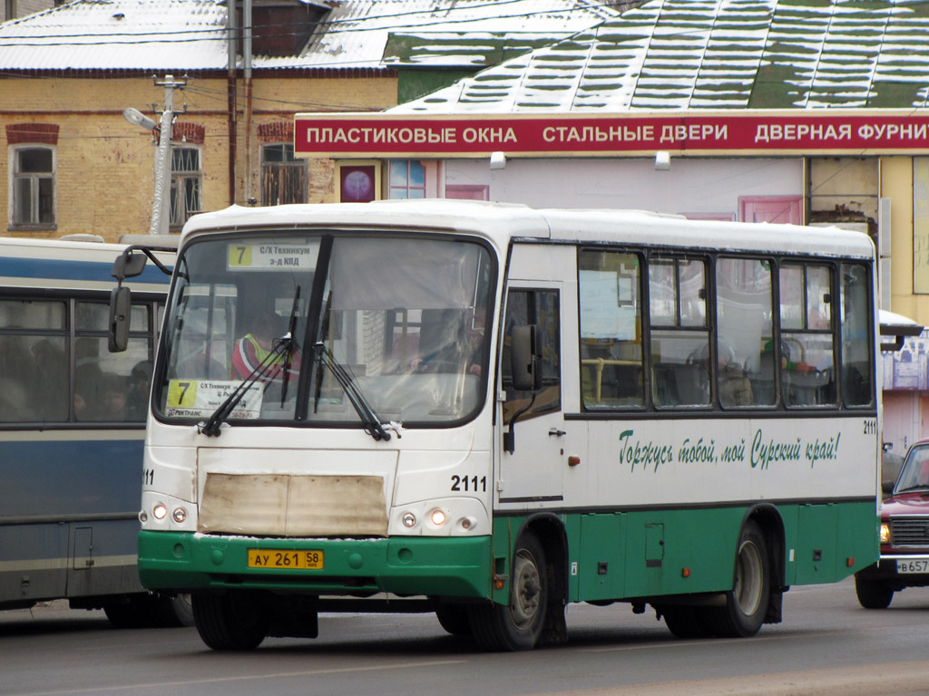 Пензенская область, ПАЗ-320402-03 № 2111