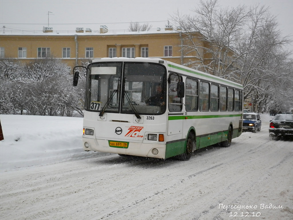 Санкт-Петербург, ЛиАЗ-5256.25 № 3263