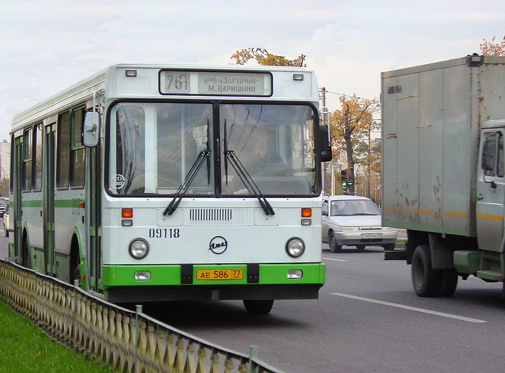 Москва, ЛиАЗ-5256.25 № 09118