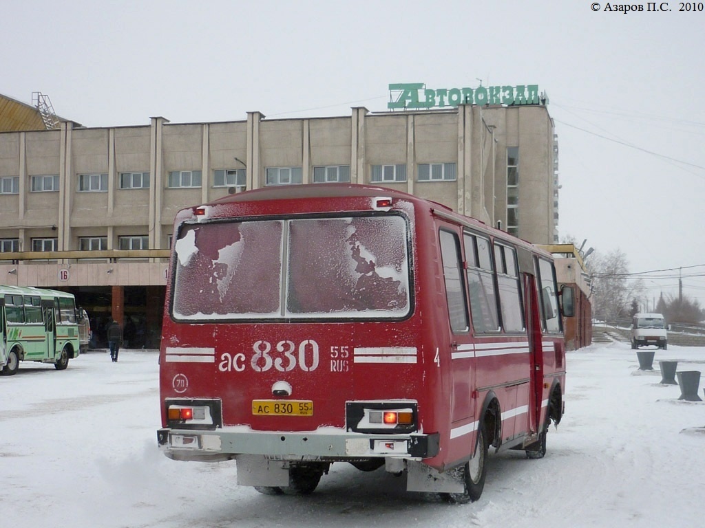 Омская область, ПАЗ-3205 (00) № 4