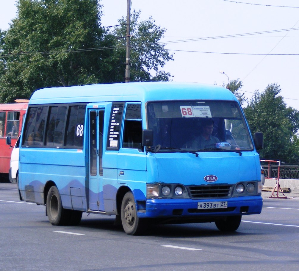 Хабаровский край, Kia Combi № А 393 ВТ 27