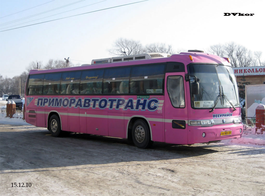 Автобусы приморский край