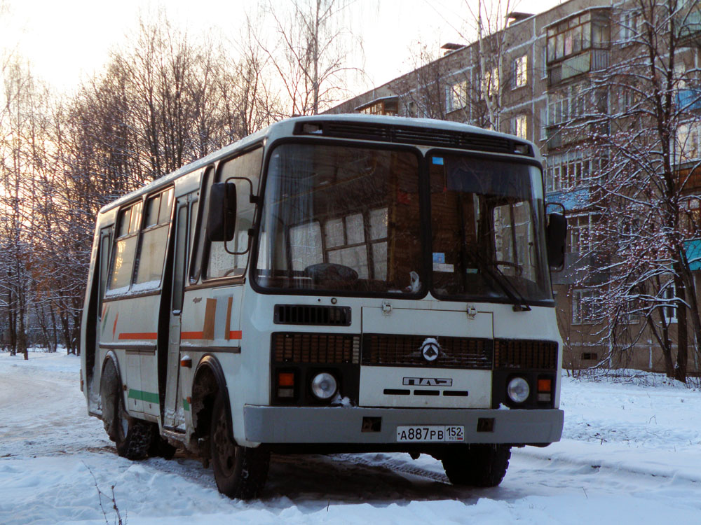 Нижегородская область, ПАЗ-32054 № А 887 РВ 152