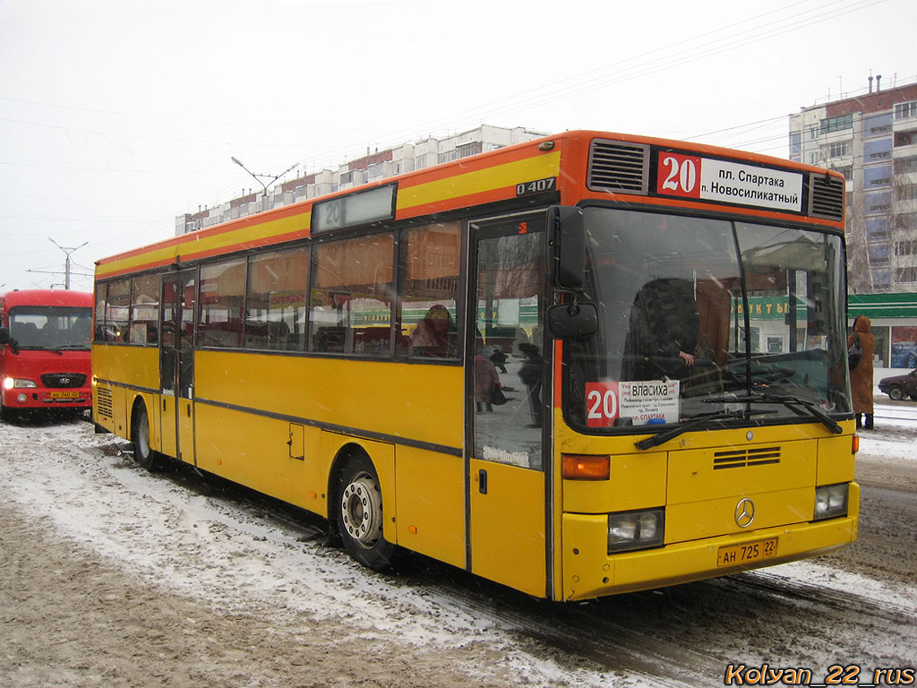 Алтайский край, Mercedes-Benz O407 № АН 725 22