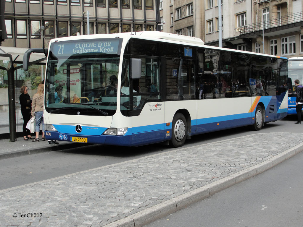 Люксембург, Mercedes-Benz O530 Citaro facelift № 606