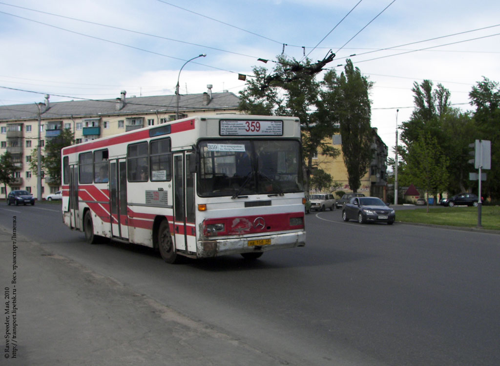 Липецкая область, Mercedes-Benz O325 № АВ 158 48