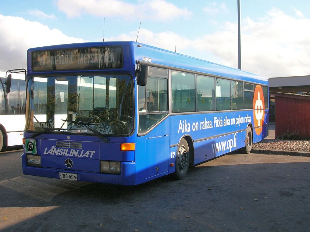 Финляндия, Mercedes-Benz O405N № 17