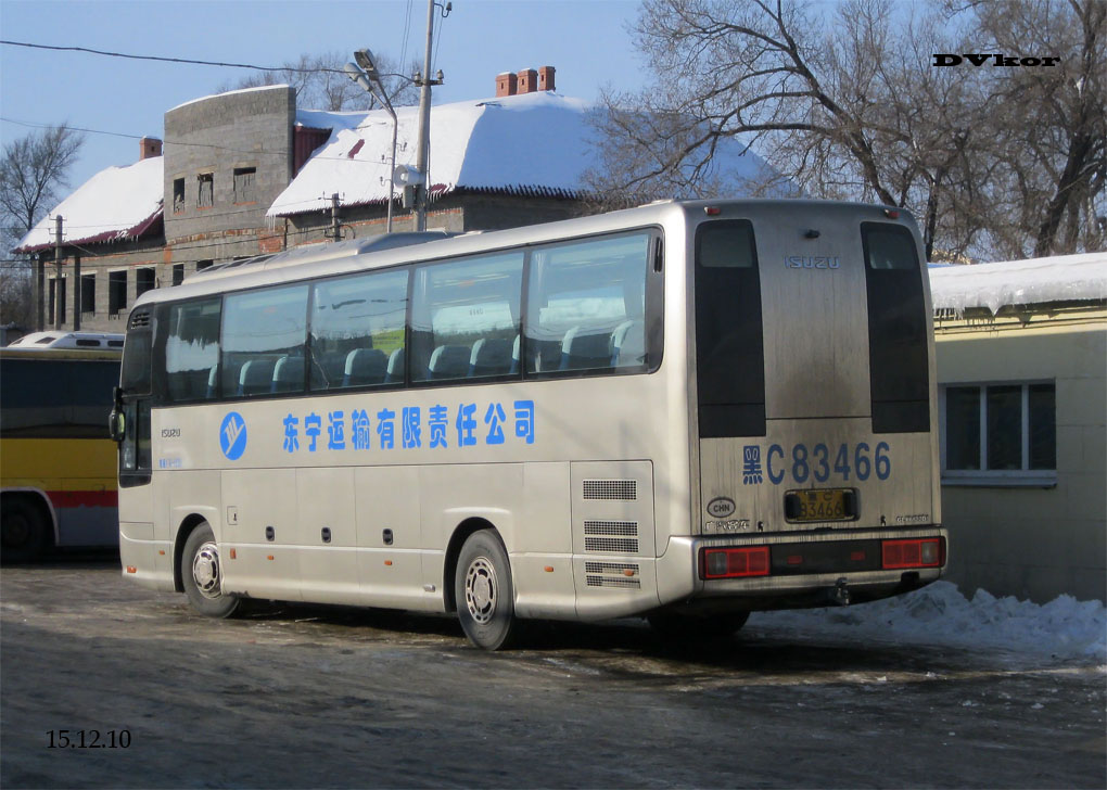 Китай, Guangzhou Isuzu GLK6122D6 № 黑C 83466