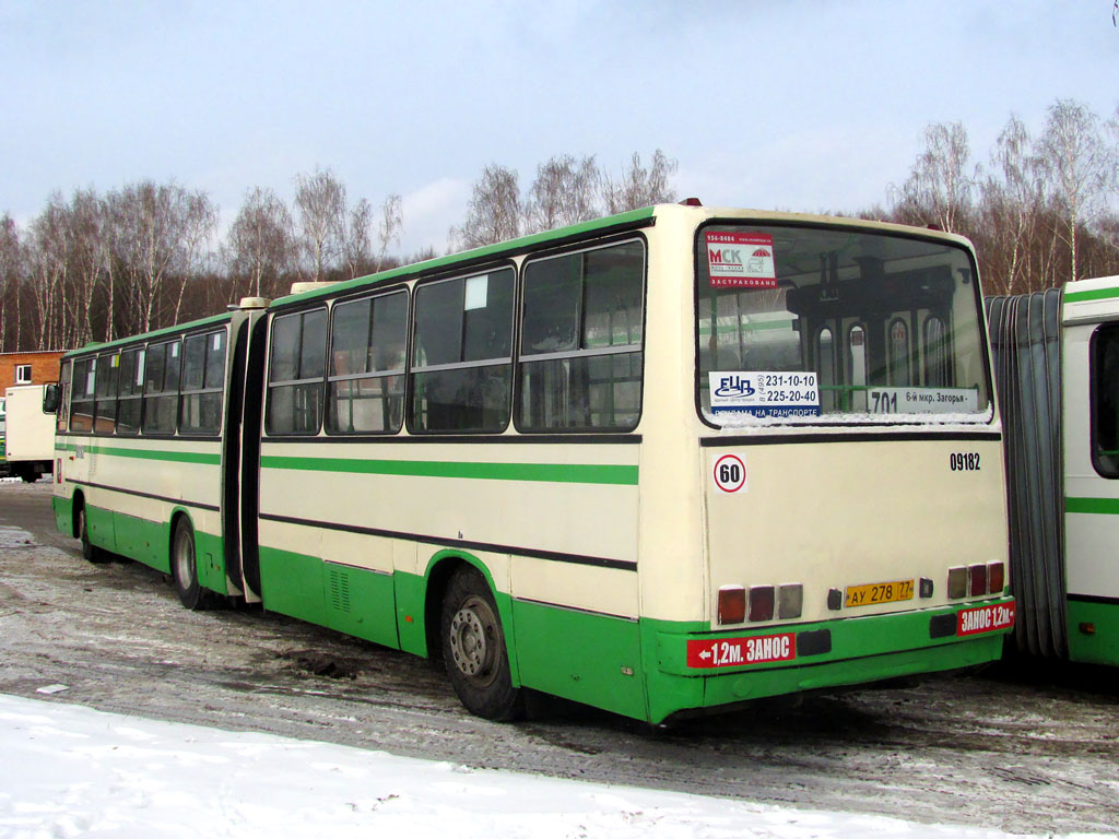 Москва, Ikarus 280.33M № 09182