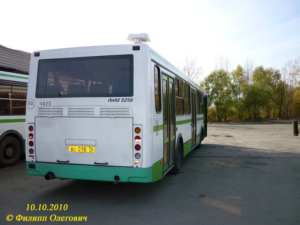 Chelyabinsk region, LiAZ-5256.26 # 4025