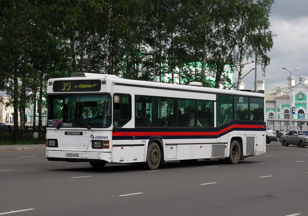 Вологодская область, Scania CN113CLL MaxCi № У 523 АМ 35