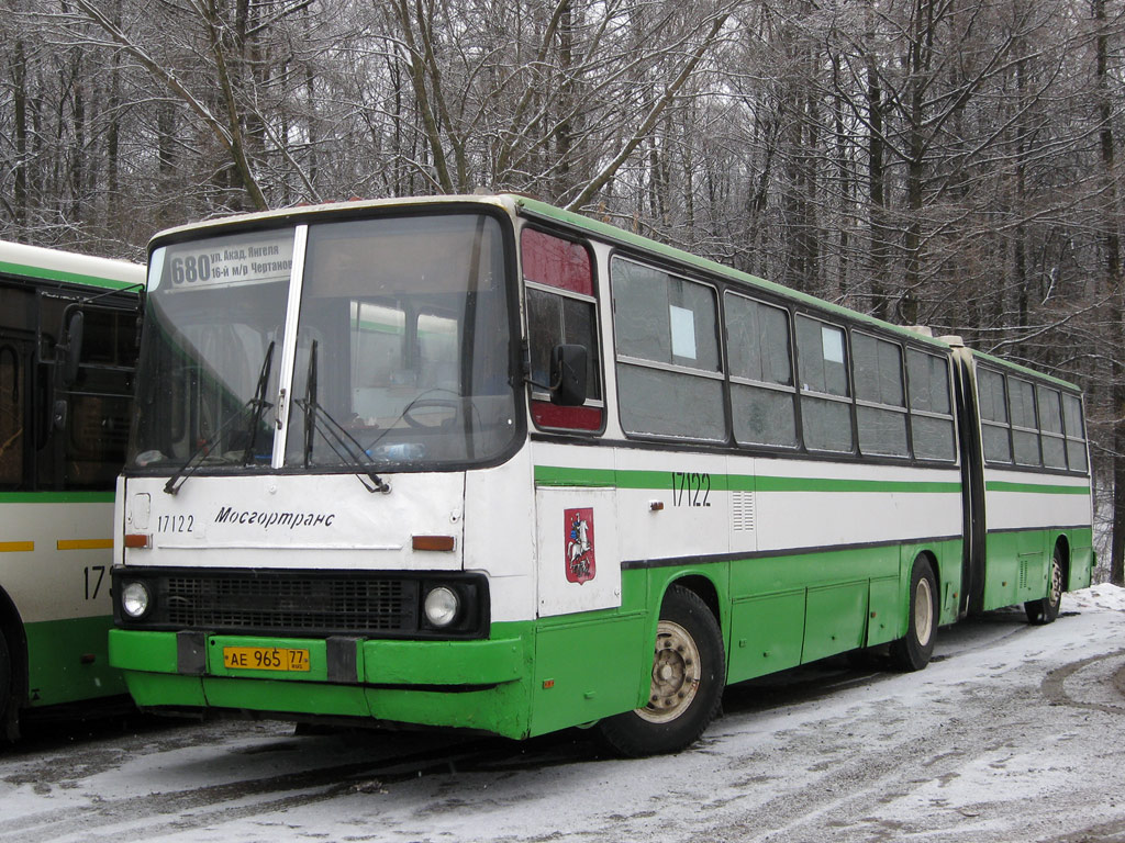 Москва, Ikarus 280.33M № 17122