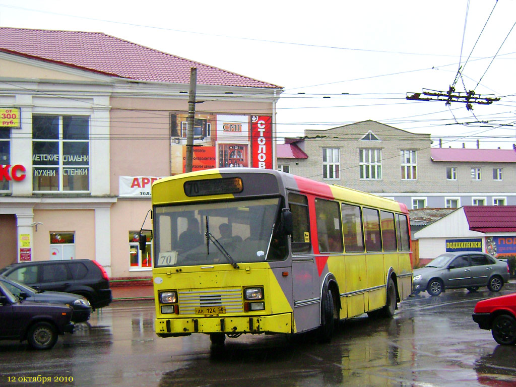 Пензенская область, Van Hool A120/31 № АК 124 58