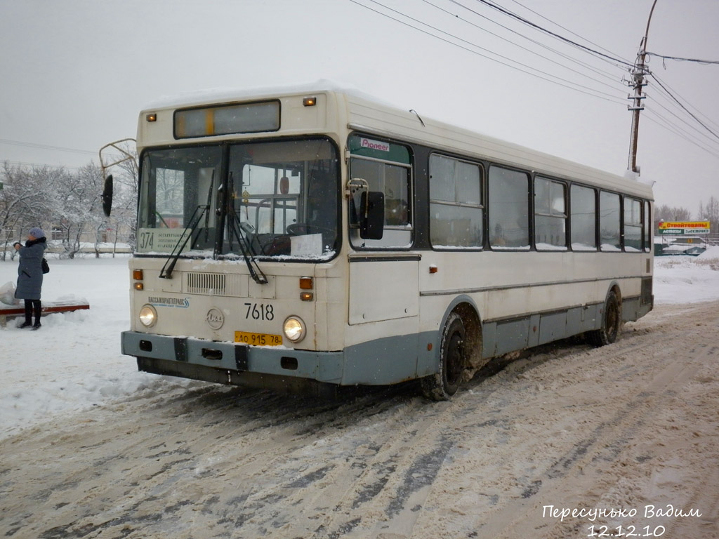 Санкт-Петербург, ЛиАЗ-5256.25 № 7618