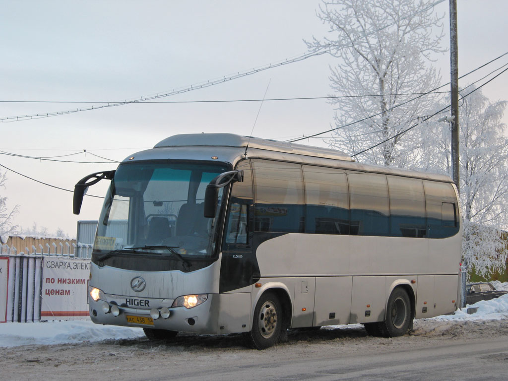 Карелия, Higer KLQ6840Q № АС 438 10 — Фото — Автобусный транспорт