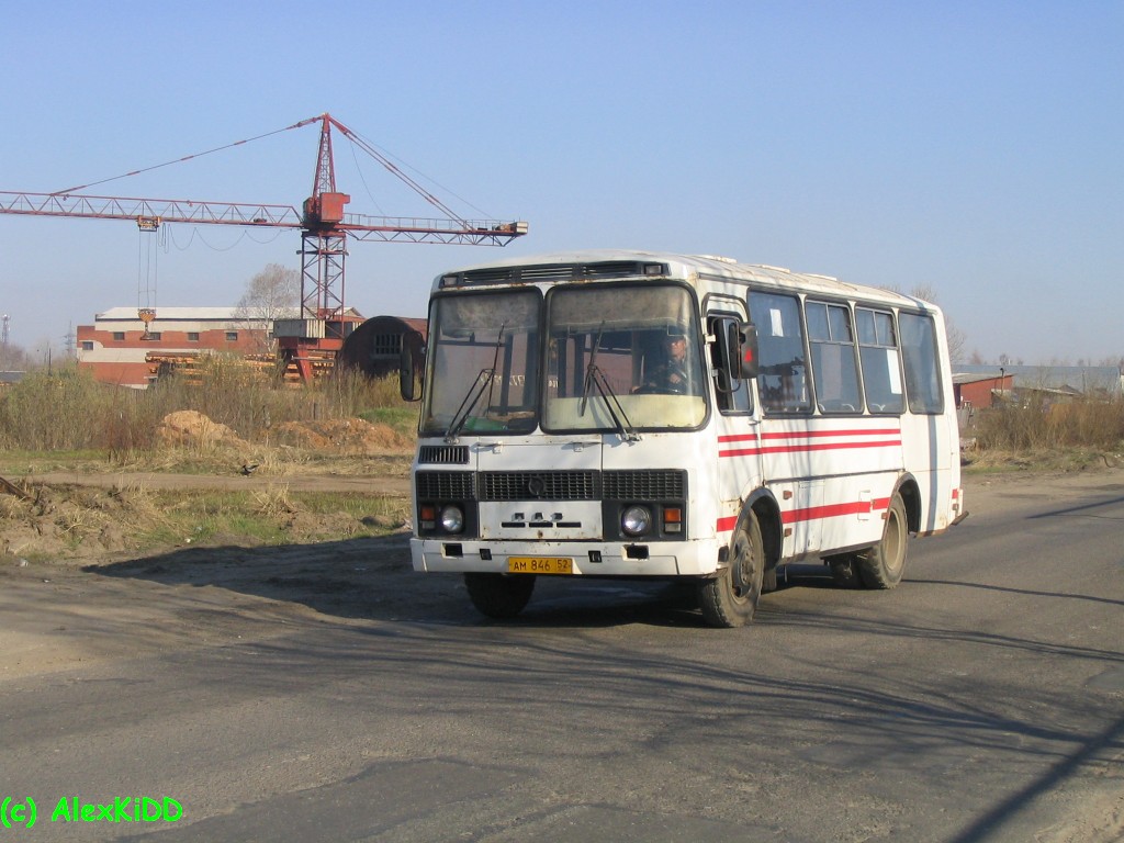 Нижегородская область, ПАЗ-3205-110 № АМ 846 52
