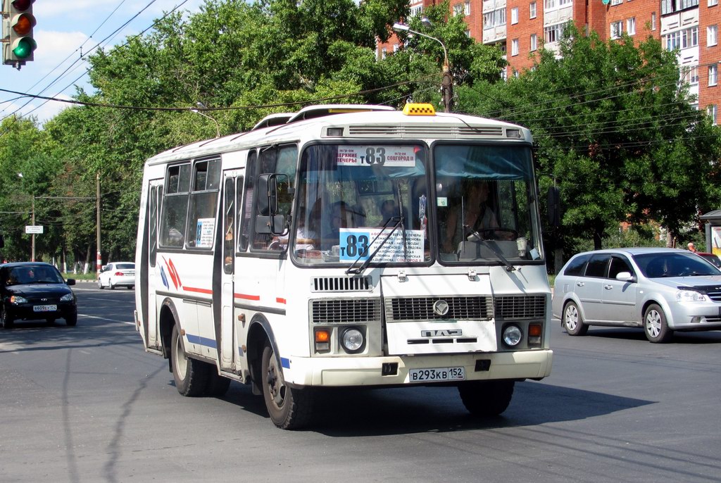 Нижегородская область, ПАЗ-32054 № В 293 КВ 152