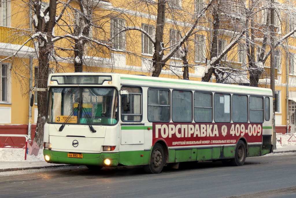 Архангельская область, ЛиАЗ-5256.40 № АВ 892 29