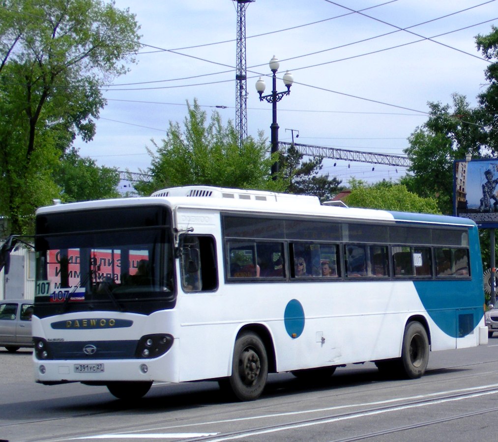 Хабаровский край, Daewoo BS106 Royal City (Busan) № М 391 УС 27