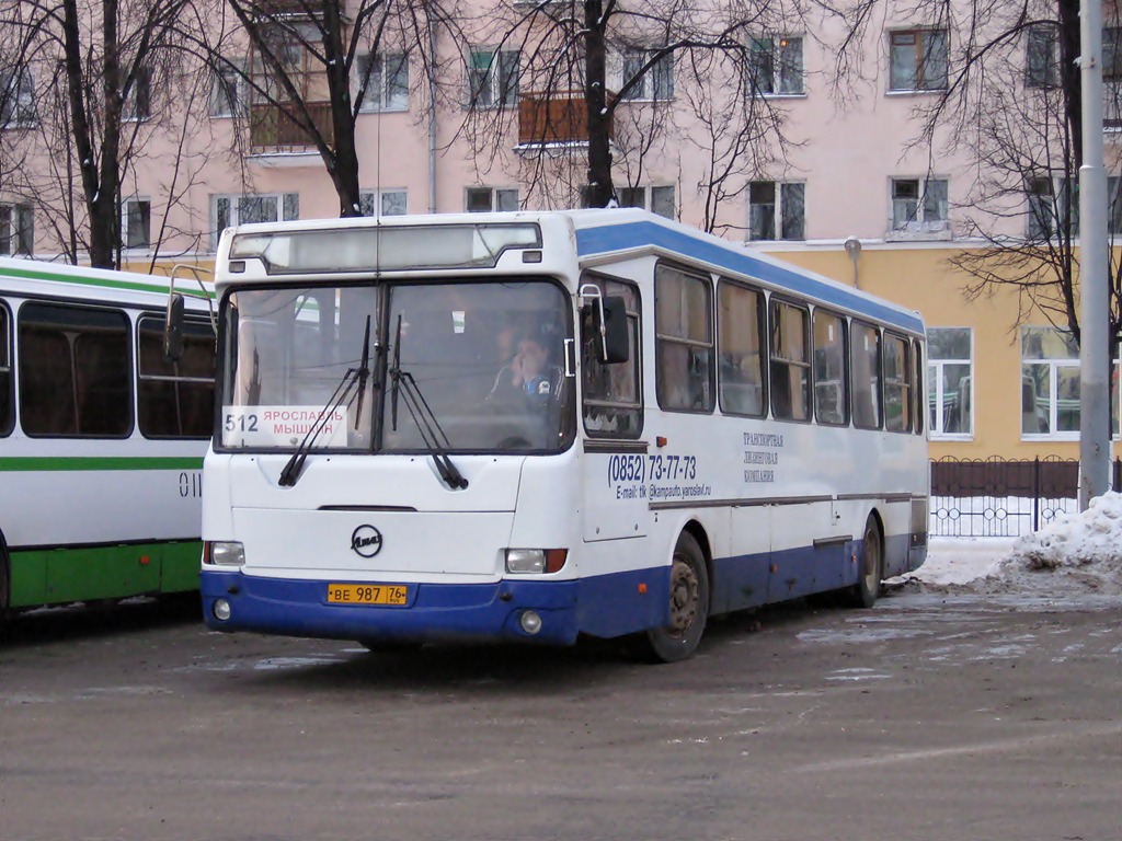 Ярославская область, ЛиАЗ-52563R (ГолАЗ) № ВЕ 987 76