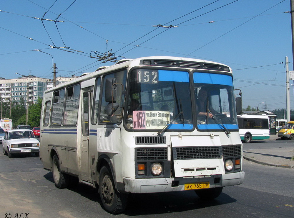 Санкт-Петербург, ПАЗ-32053 № АХ 765 78